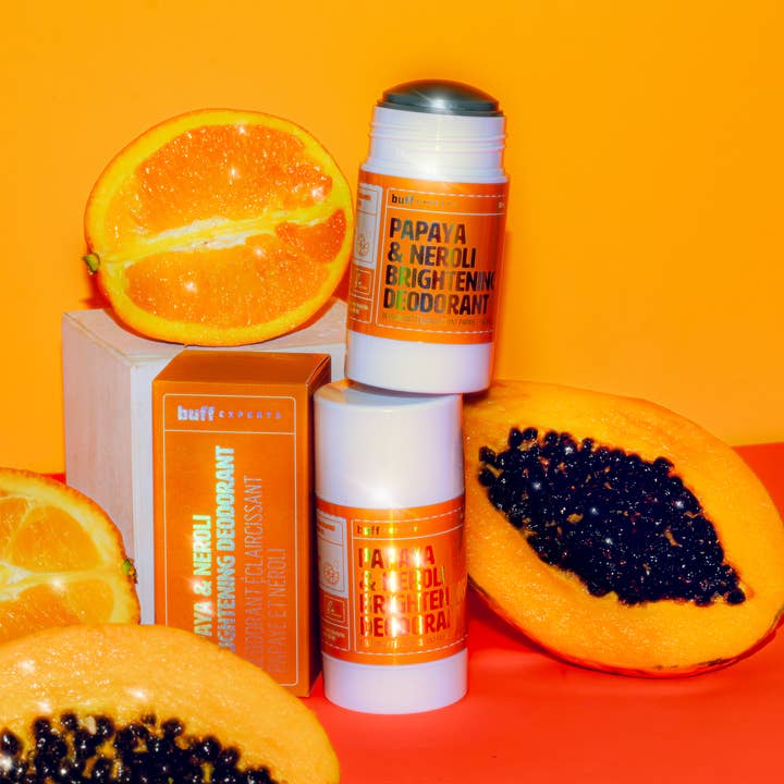 Buff Experts - 🇨🇦 - Wholesale Deodorant - Women's - Papaya & Neroli Brightening Deodorant