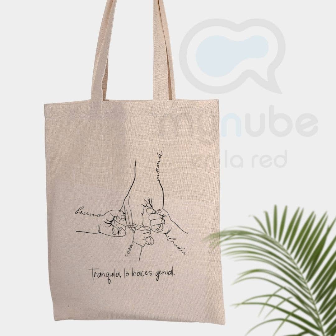 My nube azul - Wholesale Tote Bag - Women's - Tote bag mom2