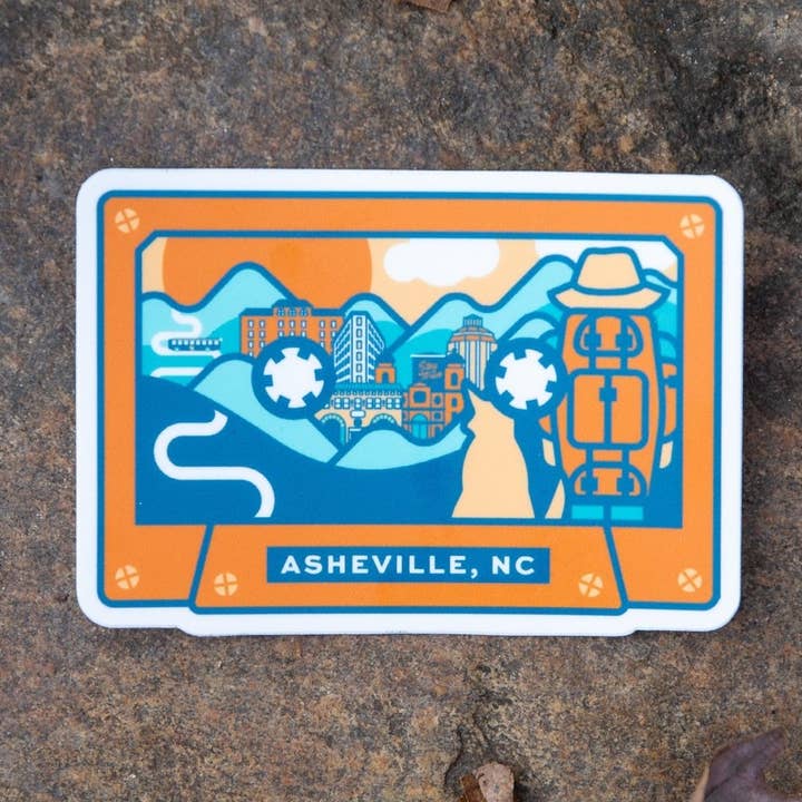 Ruban adhésif Asheville | Autocollant pour la vente par Menottees
