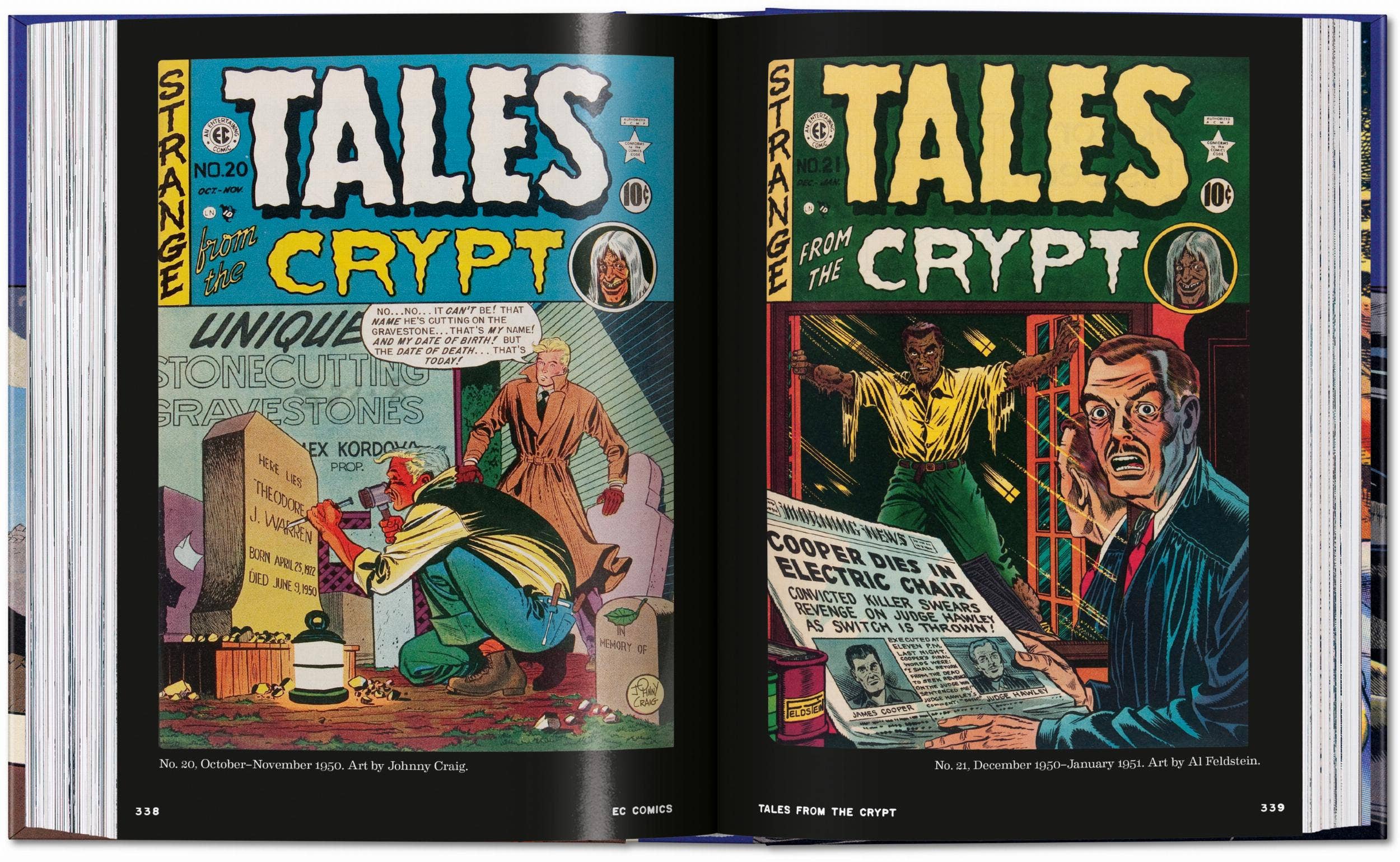 TASCHEN Europe - Wholesale Display Book - EC Comics. The New Trend 1950–54. 45th Ed. (English)19