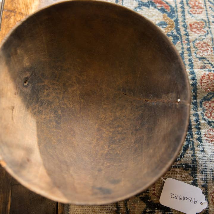 Old New House - Vente Assiettes/plats/bols de décoration - Bol en bois africain vintage2