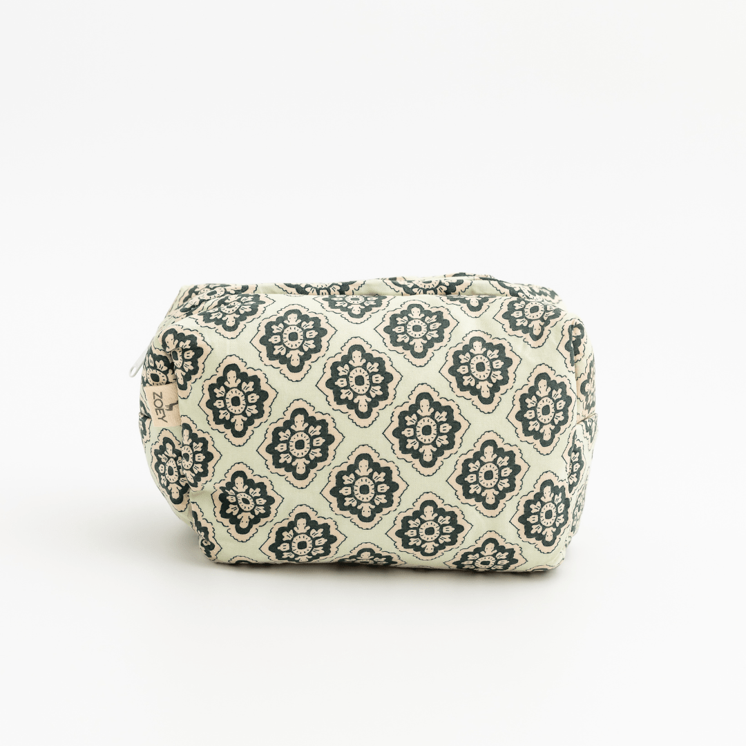 Zoey Inc. – wholesale Nappy bag – Baby – Cotton Mosaic Backpack (Laptop + Diaper Bag)4