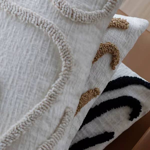 Delmar Decor - Wholesale Throw Pillow Cover - Modern Eclectic Throw Pillow Cover, 18x18 inch