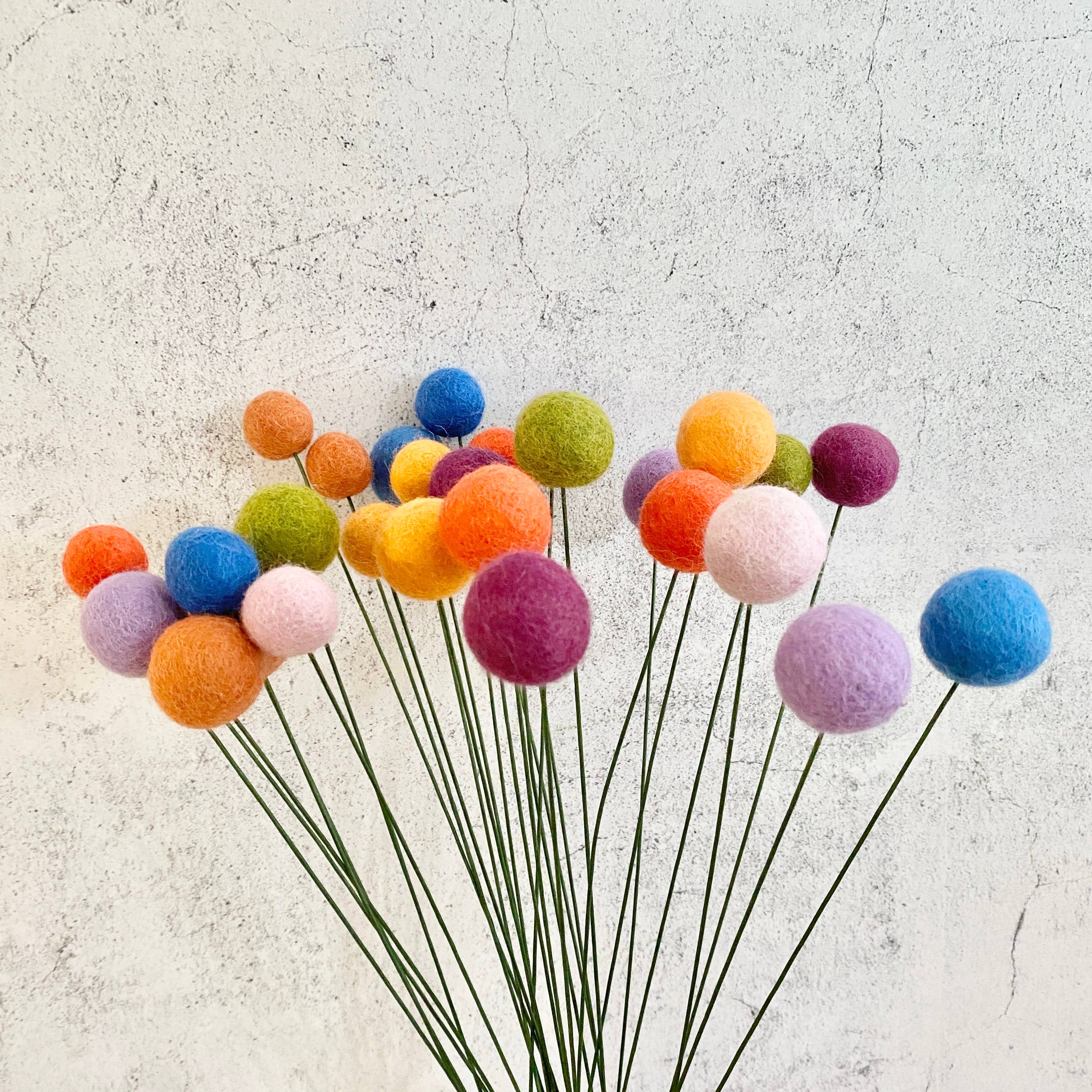 Oakwind Hollow - Vendita all'ingrosso Fiori finti - Bouquet da fiori in feltro Singles Harvest Moon5