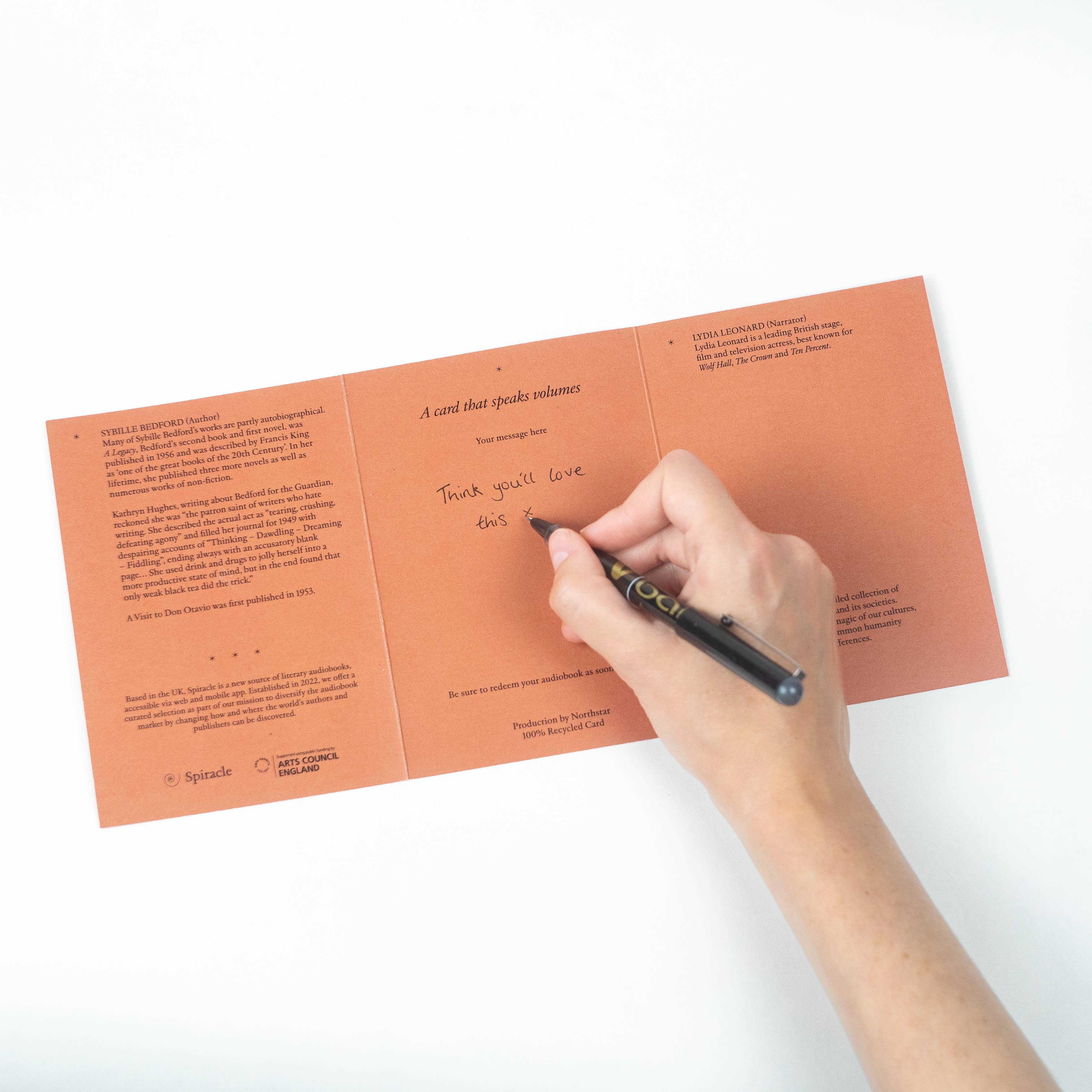 Spiracle Audiobooks - Wholesale Christmas Card - Uncanny Ghost Stories for Christmas Audiobook Gift
12