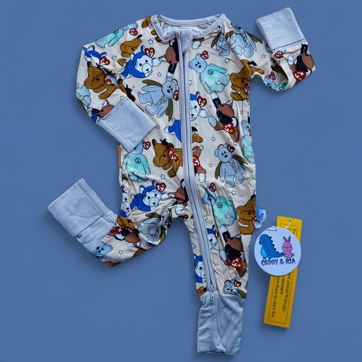 Beanie bamboo convertible zippy romper for wholesale by CEDDY & RIA