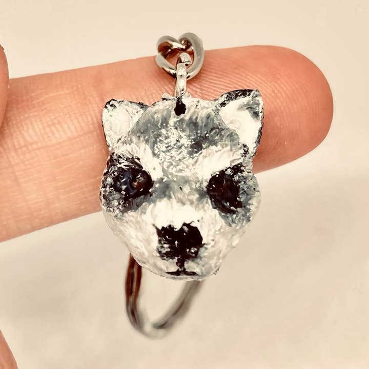 Husky Mountain Dog Pet Sculpture for wholesale by a clay creation