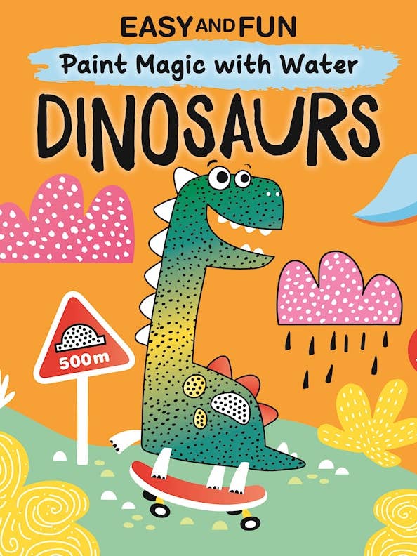 Easy and Fun Paint Magic with Water: Dinosaurs for wholesale by Fox Chapel Publishing