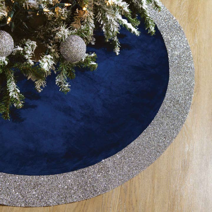 Sparkles Home - Wholesale Tree Skirt - Luminous Rhinestone Tree Skirt15