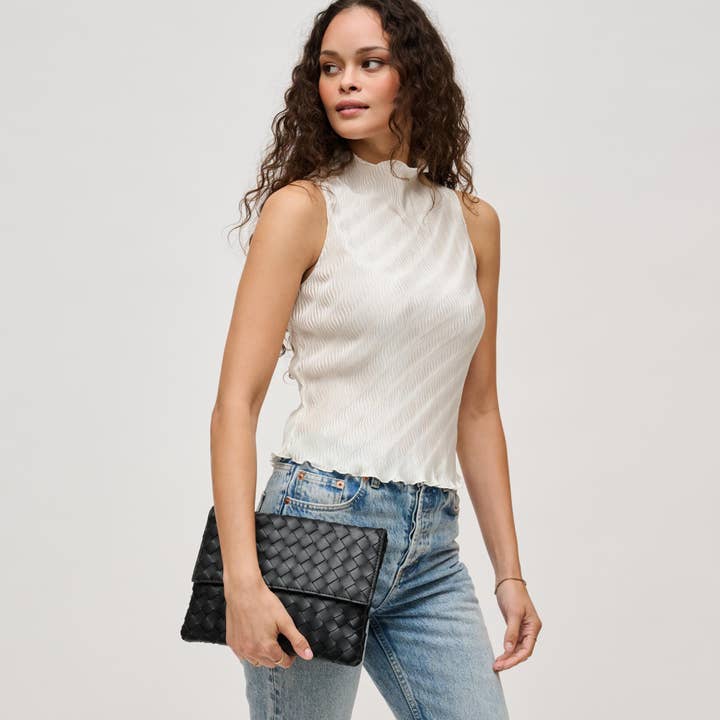 Urban Expressions - Wholesale Clutch Bag - Women's - Ivy Woven Clutch