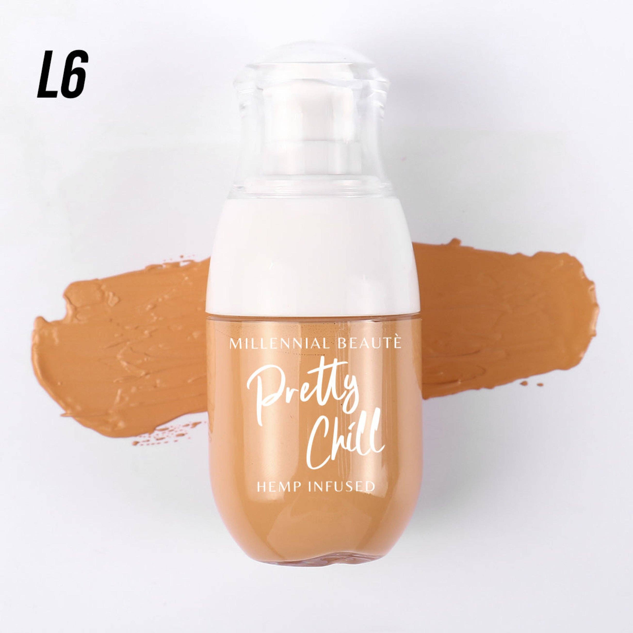 Millennial Beauté – wholesale Foundation – Full täckande foundation med SPF15 och hampfröolja4