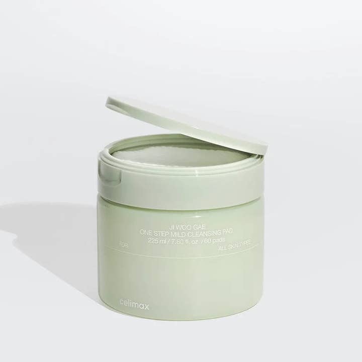 SKEEN - Wholesale Facial Cleanser - CELIMAX Ji.Woo.Gae One Step Mild Cleansing Pads 60pcs -230ml1