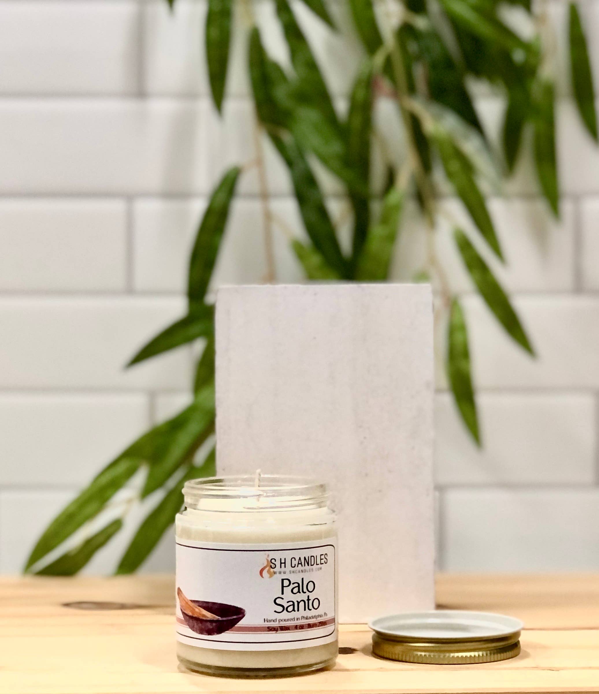 S H Candles - Wholesale Jar/Filled Candle - Palo Santo Soy Candle Collection2