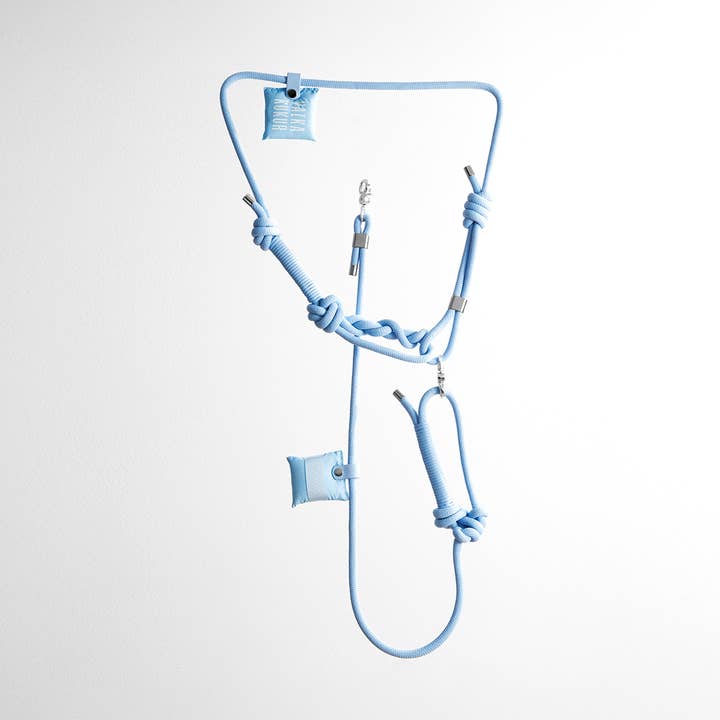 Conjunto de correa azul bebé para venta al por mayor de Valka Kukur