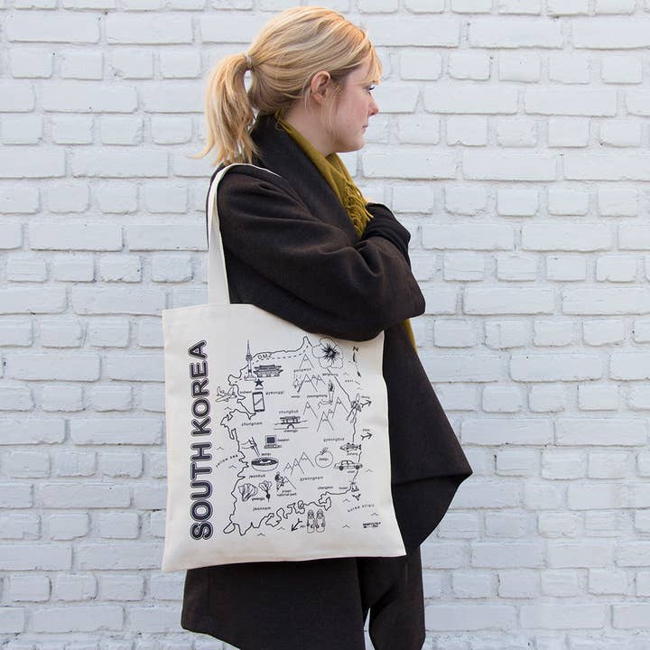 Maptote - Wholesale Tote Bag - Unisex - South Korea Grocery Tote1
