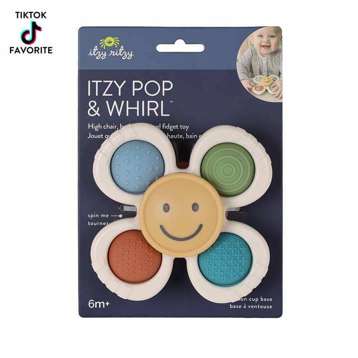 Itzy Ritzy - Wholesale Fidget Toy - Kids - *NEW OPTION* Itzy Pop & Whirlâ„¢ - Bath + Travel Toy
