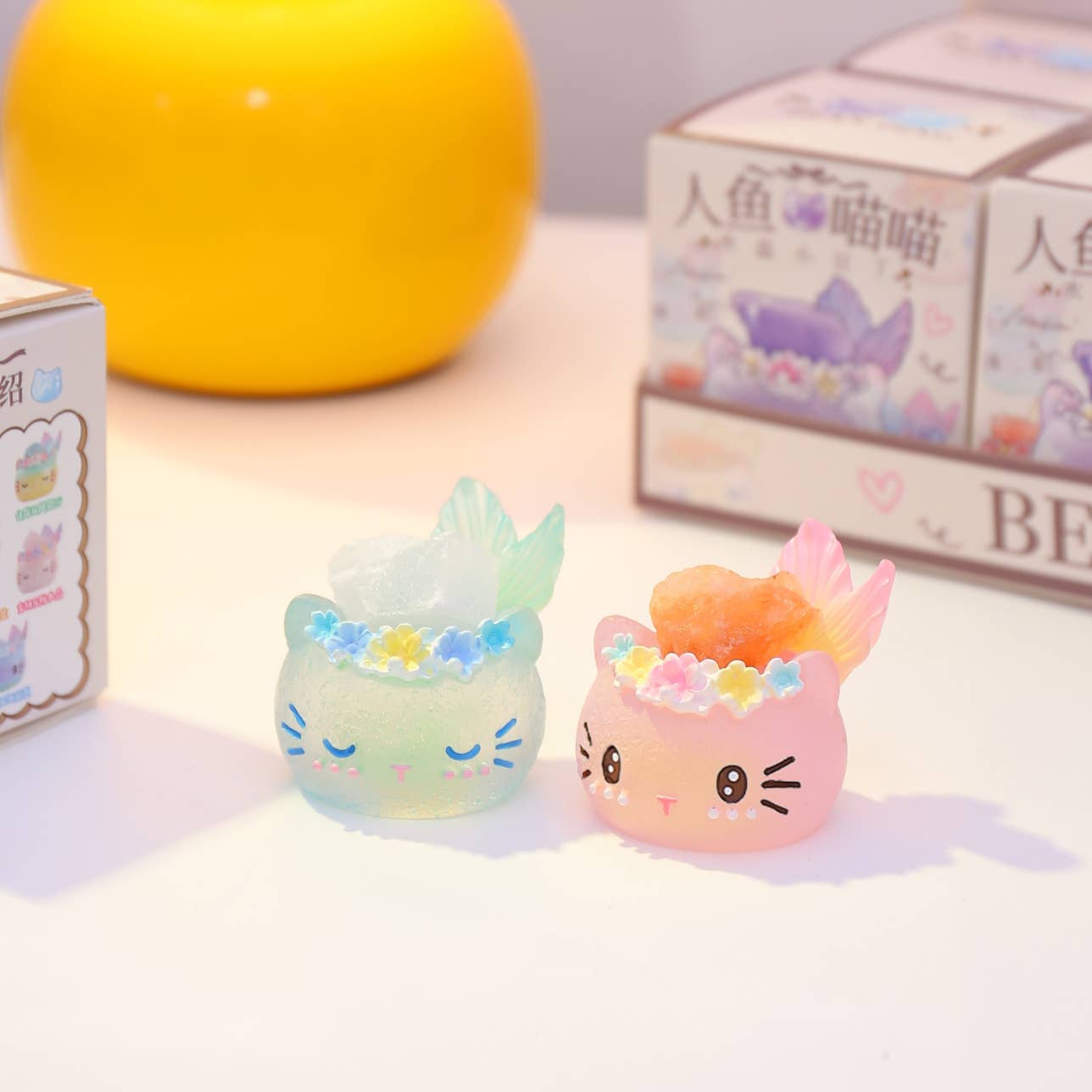 BCmini - Wholesale Decorative Figurine - 71309 Crystal Cat Mermaid Blind Box-87