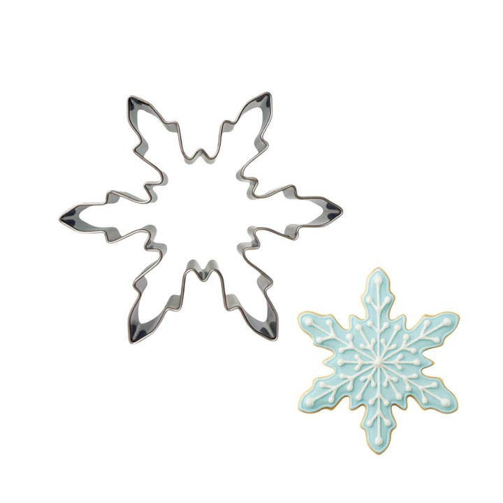 CookieCutter.com - Wholesale Cookie Cutter - Fancy Snowflake 3.5 in B2028