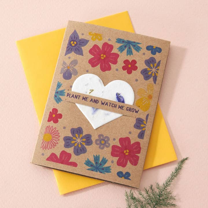 by Molly&Izzie - Wholesale Plant Seeds - LITTLE SEEDS - FLOWERS BURST PLANTABLE CARD