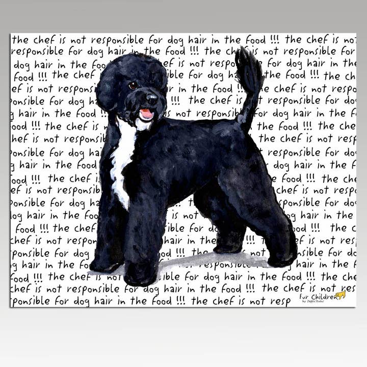 Planche à découper pour chien d'eau pour la vente par Zeppa Studios