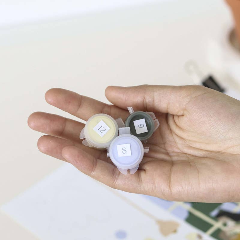 La Petite Épicerie - Vente Kit de bricolage - Number Painting Kit - Rome by Hoglet and Co6