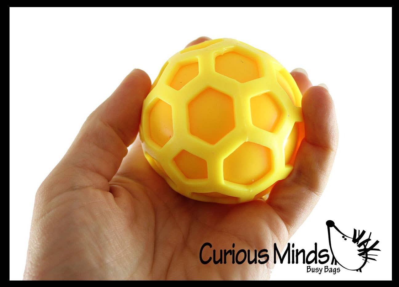Curious Minds Toys - Venta al por mayor Juguete blando - Niños y bebés - 1 Bola Antiestrés de Apretar Rellena de Suave Pelusa Atomic Nee Doh5