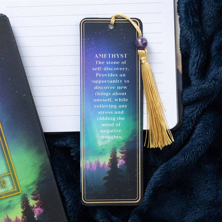 Something Different Wholesale – wholesale Bookmark – Ethereal Amethyst Bookmark with Tassel