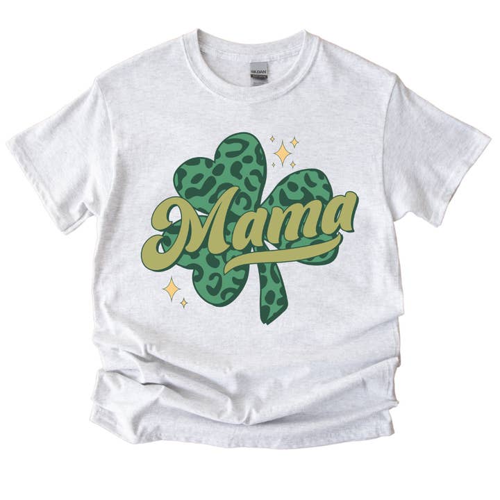T-shirt Mama Saint-Patrick pour la vente par Simply Spoken Apparel