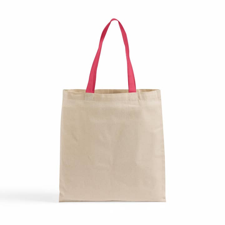 BagzDepot - Wholesale Tote Bag - Unisex - Wholesale Canvas Tote Bags with Contrasting Handles Bulk4