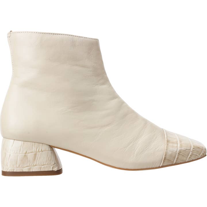 Bruno Menegatti - Wholesale Booties - Women's - *ALMOST GONE* Leather Bootie Vanilla 56196