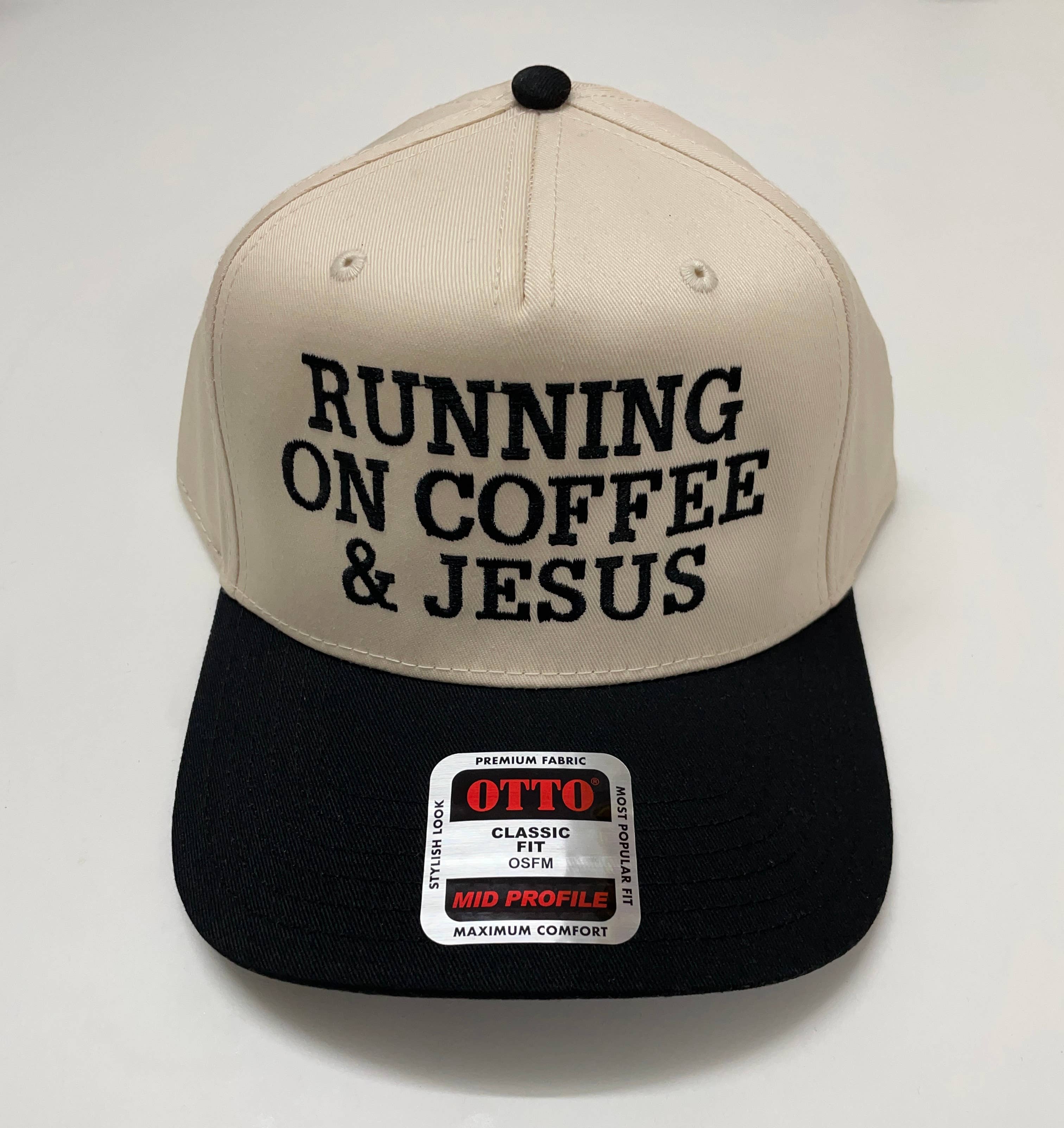 LC by Carina - Wholesale Trucker Hat - Women's - "Running on Coffee and Jesus" Hat2