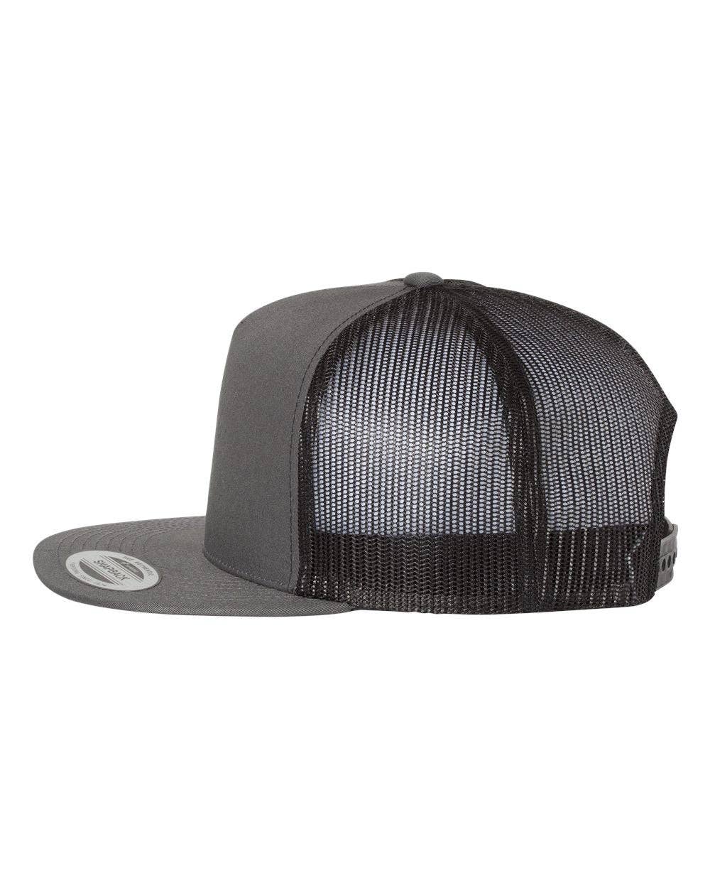 The Park Wholesale - Vente Casquette de camionneur – unisexe - YP Classics® Yupoong 6006 - Casquette trucker à visière plate - 600623