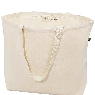 TBF - Wholesale Tote bag – Unisex - TBF LARGE Recycled Canvas Tote Bags - RC260