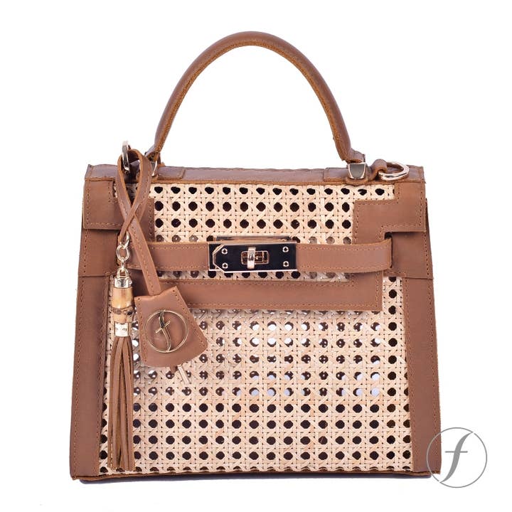 KELLY TAN - S | SMALL HOLE RATTAN for wholesale by Feodora Ubud