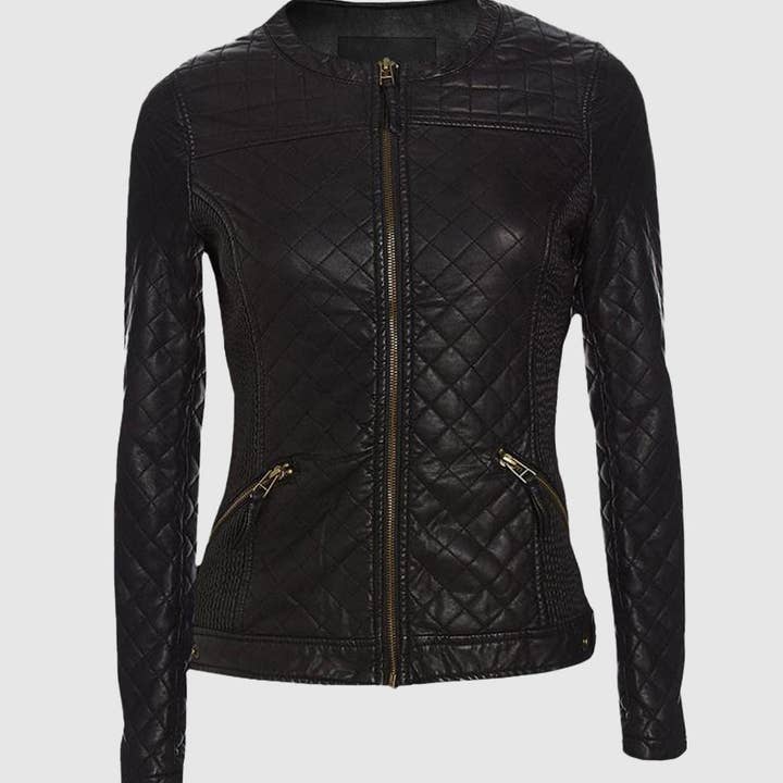 Chaqueta Acolchada para Mujer Luxe Layer para venta al por mayor de The Royale Leather