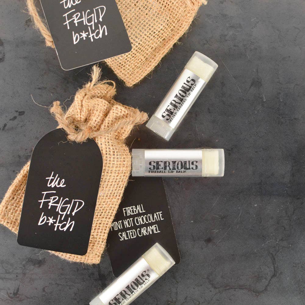 Serious Lip Balm - Wholesale Lip Balm Set - Natural Lip Balm - The FRIGID BITCH Bundle Gift Set2