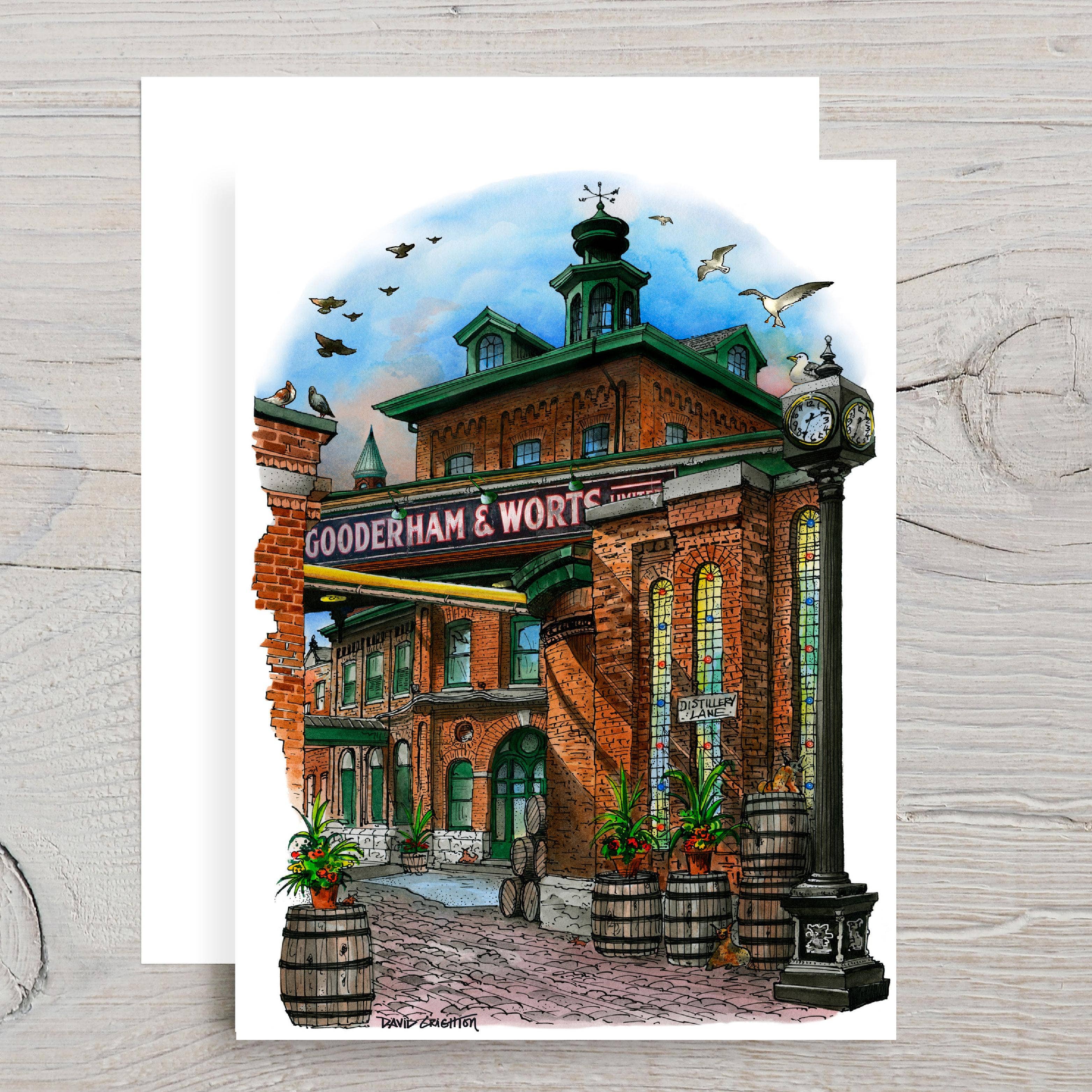 Totally Toronto Art/Sassy City Studio - Wholesale Retailer Display - Paper & Novelty - Toronto Best Sellers Souvenir Note Card and Postcard Display6