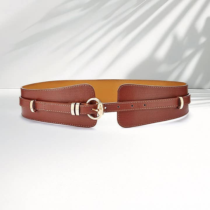 LASCANA Women's 2-In-1 Faux Leather Waist Belt for wholesale by Lascana