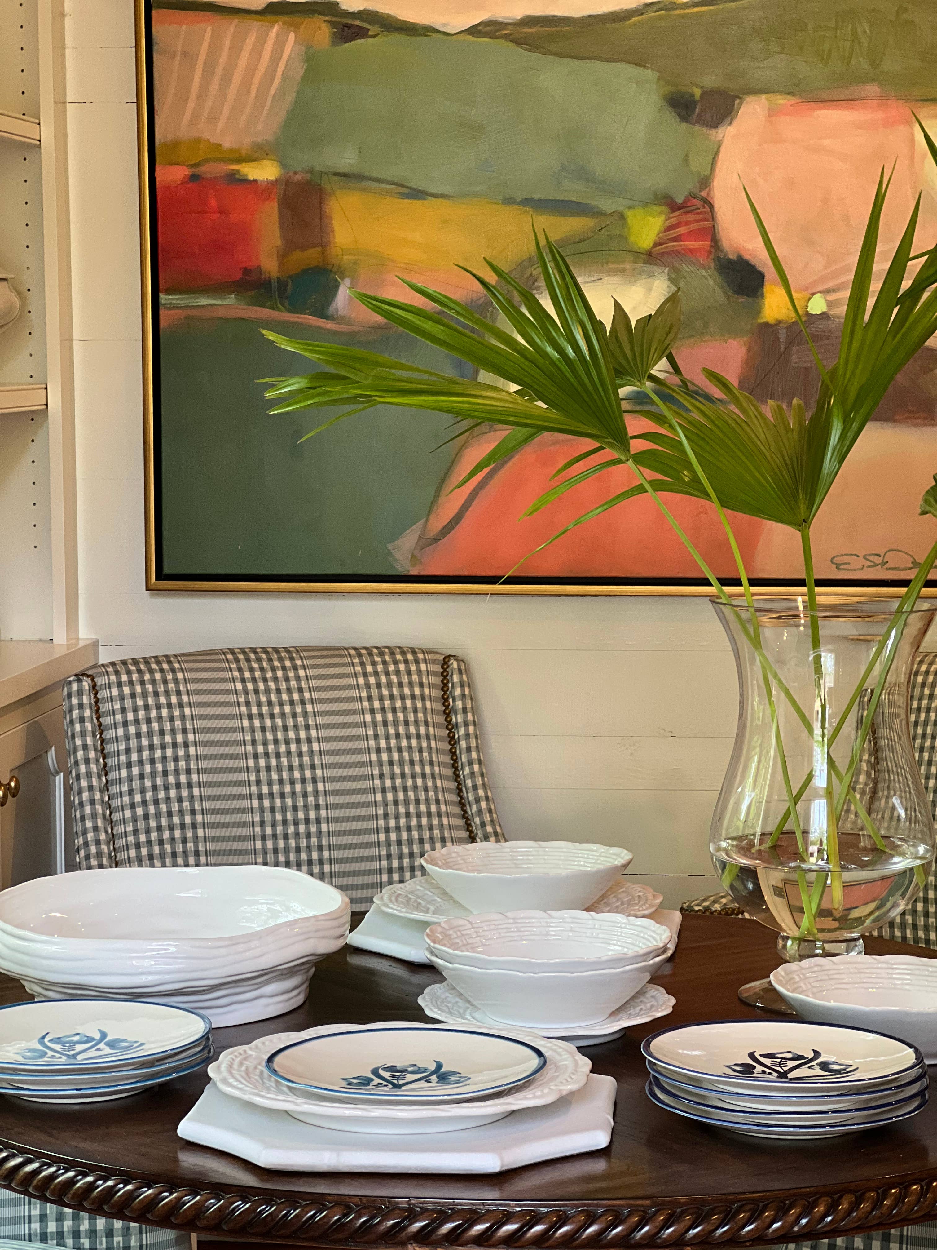 Provvista Designs - Wholesale Dinner Plate - Basket Jubilee Dinner Plate9