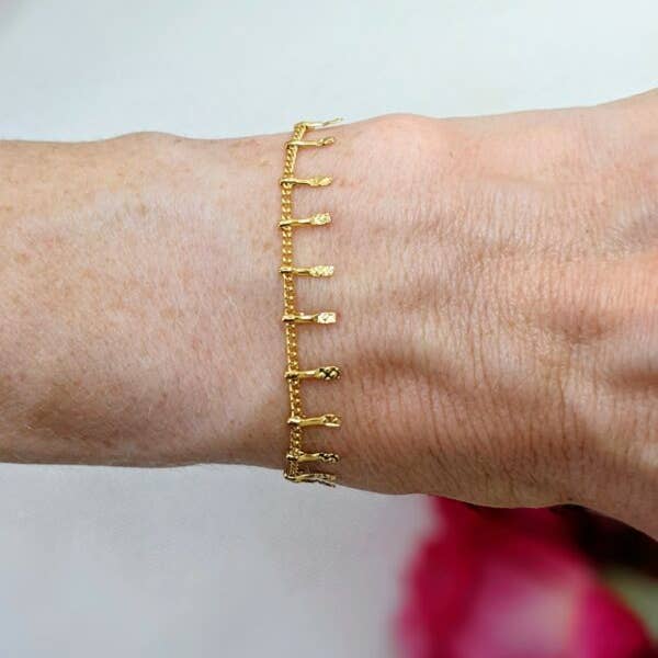 L'Arbre du Voyageur Bijoux – Pulseira de elo e corrente por atacado – PULSEIRA DE ASSUNÇÃO1