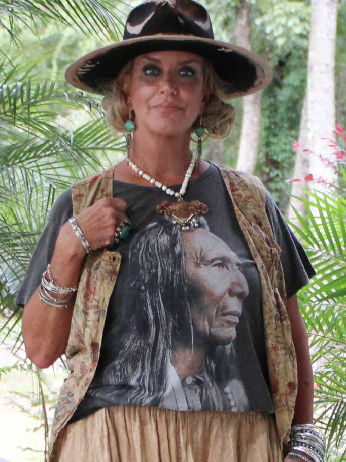 Moon Dance Tee - Prairie Views for wholesale by Jaded Gypsy