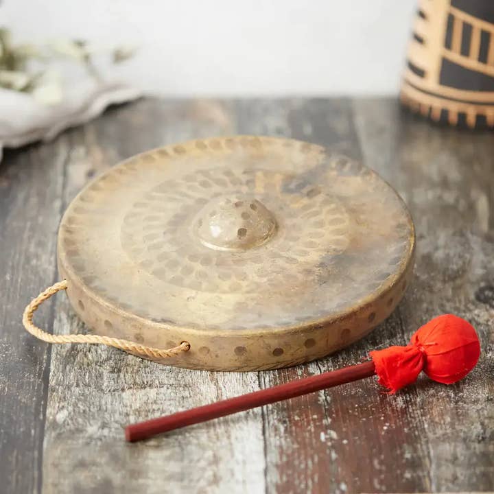 Pleiku gong voor ontspanning en mindfulness voor wholesale door Carved Culture