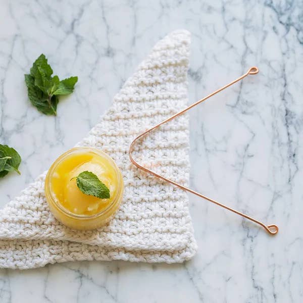 Farmtrue - Wholesale Tongue Scraper - Copper Tongue Scraper1