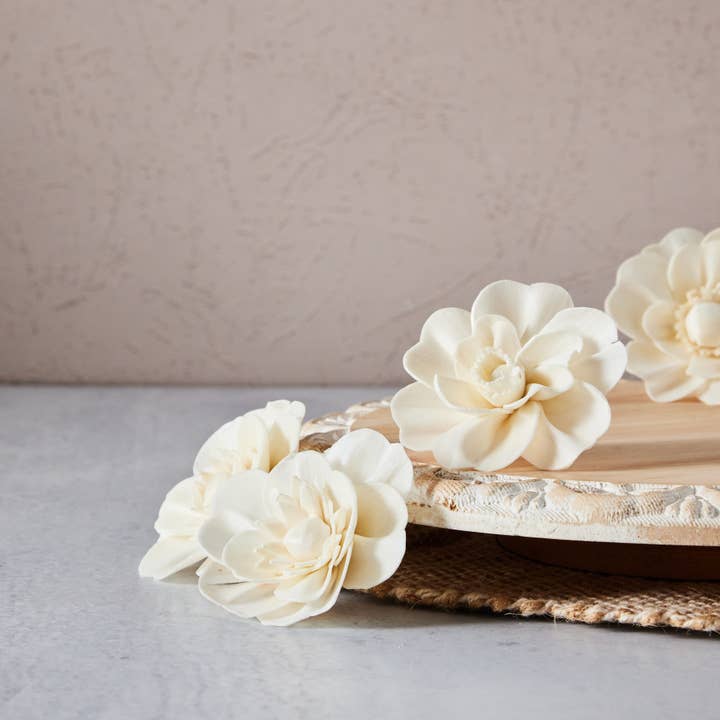 Poet - Set of 12 | 2.5 inches - Sola Wood Flowers for wholesale by Oh You're Lovely