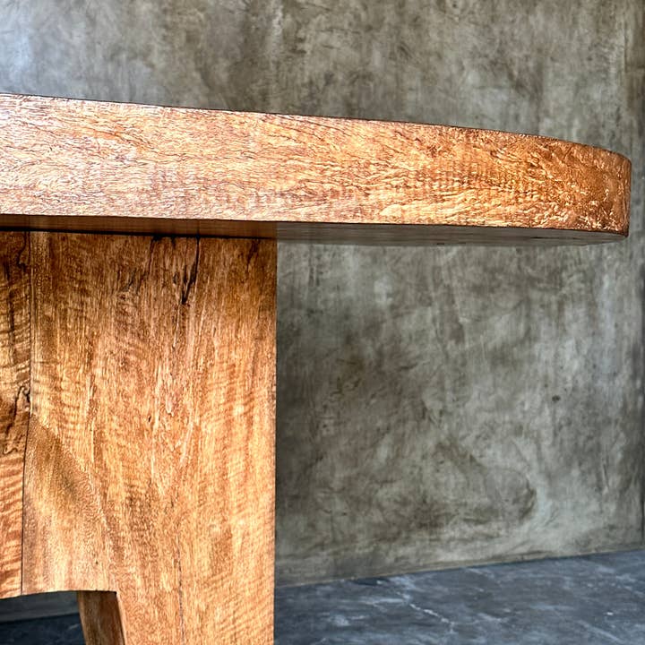 Office Objets - Wholesale Coffee Table - Massive mango wood table 2m10x1m2