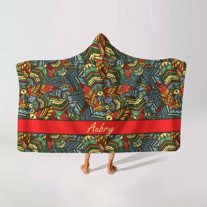 Fleece deken met capuchon: Bohemian Rhapsody voor wholesale door Sam and Zoey