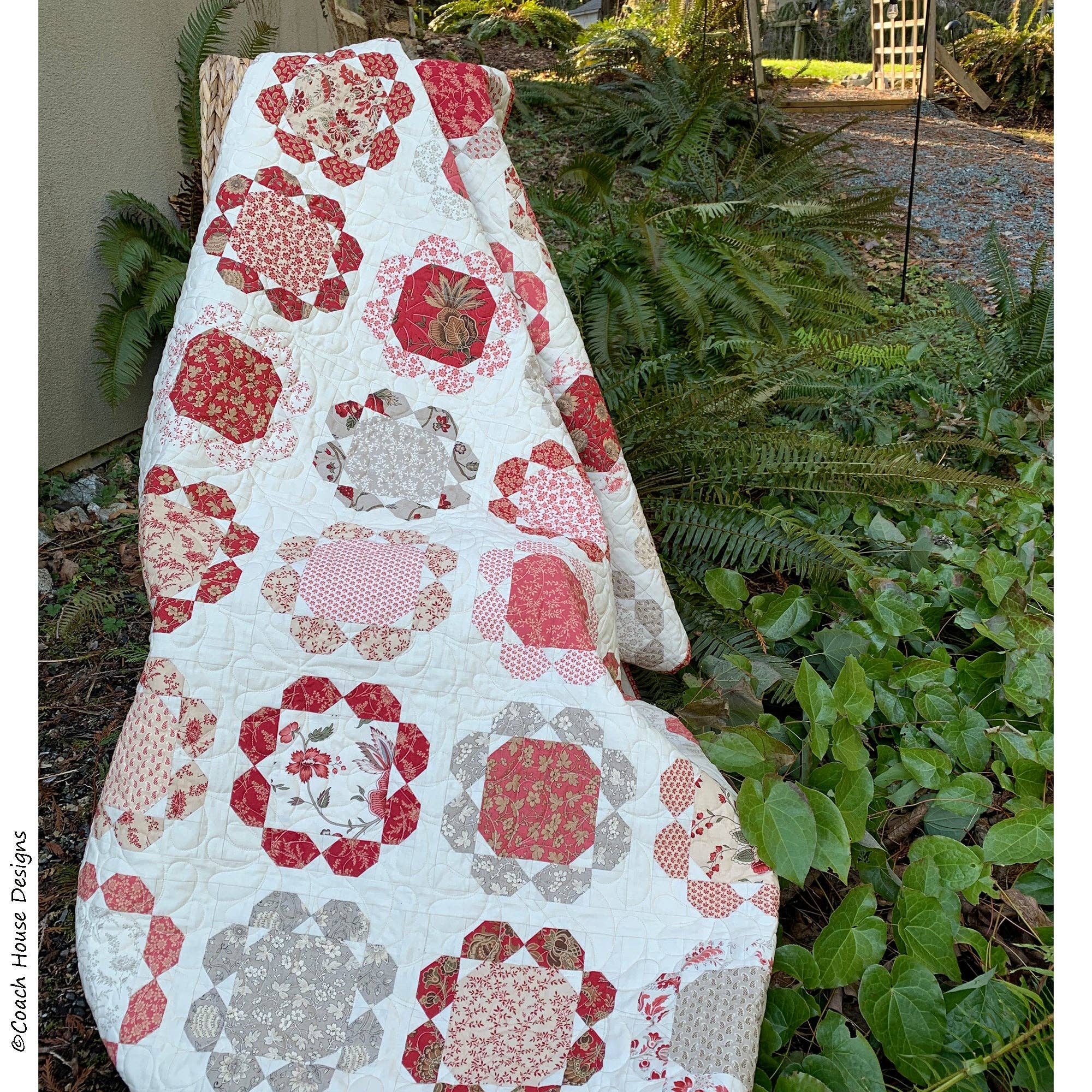 Coach House Designs - Wholesale Quilt - Les Fleurs Quilt Pattern2