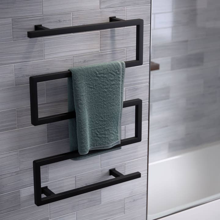 Swiss Madison - Wholesale Towel Holder/Hanger - Voltaire 5-Bar Electric Towel Warmer in Matte Black0