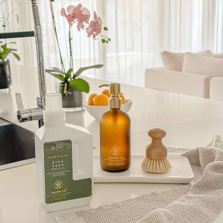 nontre.co - Wholesale Dish soap - Premium Ultra Concentrate Dish Soap Refill 1L, Thyme & Olive2