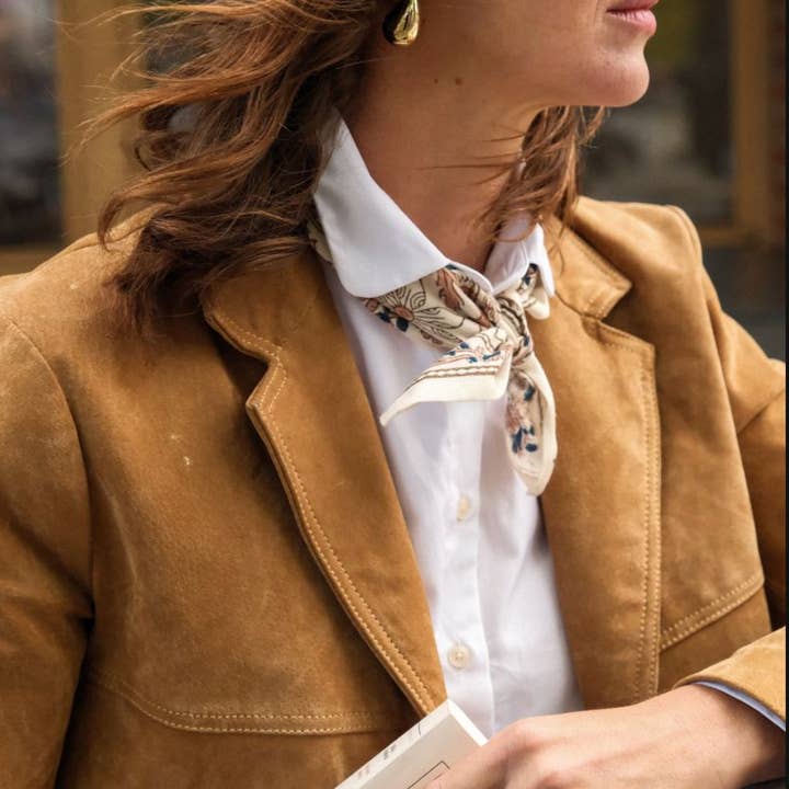 SO FAMILY - Wholesale Scarf - Kids - Baby, Child Scarves Delhi Prussian 50 cm3